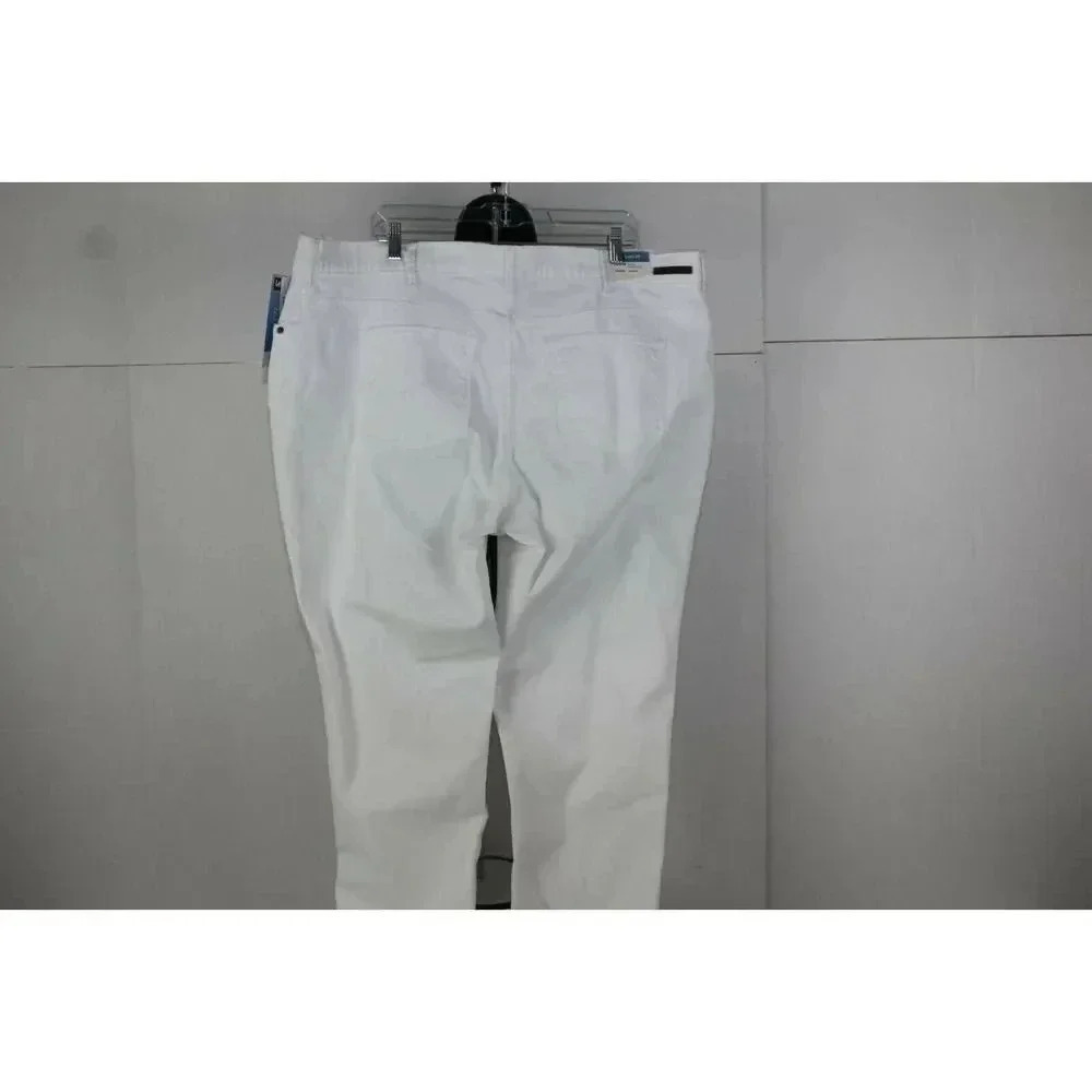 ladies Lee Dungarees white jeans size 22W - Picture 5 of 9